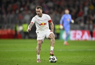 David Raum RasenBallsport RB Leipzig RBL (22) Action on the ball Football Bundesliga, DFB Cup,