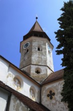 Fortified church of Tartlau, Prejmer, one of the best preserved fortified churches in Transylvania,