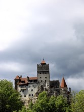 Bran Castle, also known as Törzburg, in Transylvania, Romania. It is famous as Dracula's Castle and