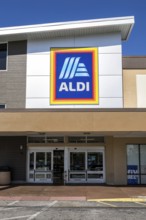 Aldi USA supermarket discount store in America in Tampa, USA