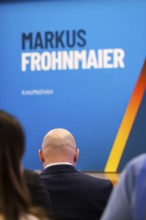 Campaign rally for the state elections of the AfD party. Markus Frohnmaier is the top candidate