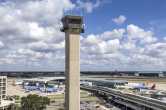 Tampa Airport Tower and Airside C Terminal, USA