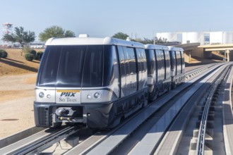 Phoenix Sky Harbor Airport PHX Sky Train People Mover at Phoenix Airport, USA