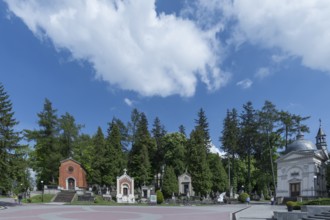 Front of Lützenhofer Cemetery/Lychakivskiy Cemetery, Lemberg, Galicia, Ukraine