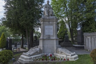 Grave of Polish poet Seweryn Goszczynski, 1803-1876, Lützenhofer Cemetery Lychakivskiy Cemetery,