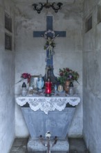 Devotional chapel at Lützenhofer cemetery Lychakivskiy cemetery, Lviv, Galicia, Ukraine