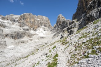 Cima Margherita and Cima Tosa, Brenta Mountains, Brenta-Adamello Natural Park, Trentino, Italy