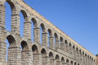 First century AD Roman Aqueduct of Segovia / Acueducto de Segovia, Castile and León / Castilla y
