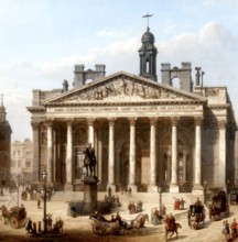 The London Royal Exchange, England, Europe, 19th century