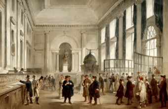 Bank of England, London, Stock Office, 18th century
