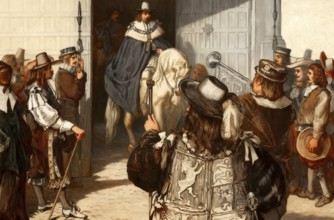 Proclamation of Charles II, at Temple Bar, City of London, Charles II, The Merry Monarch,