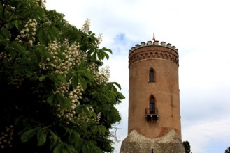 Part of the princely court with the Chindia Tower, in Targoviste, once the residence of Wallachian