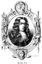 Heneage Finch 1st Earl of Nottingham (1620 - 1682) England, portrait, Lord Chancellor of England,