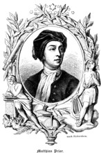 Matthew Prior (1664 -1721) Kingdom of England, portrait, diplomat, Secretary of State for Ireland,