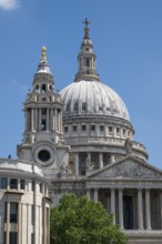 Dome of St. Paul's Cathedral, London, England, Great Britain
