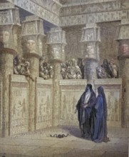 The Prophet Moses in front of the Pharaoh, religious myth, history of the Bible/the prophet Moses