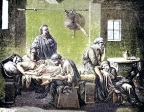 A lawyer who writes the last will of Eudamidas I, a Spartan king, Sparta/a lawyer writing the last