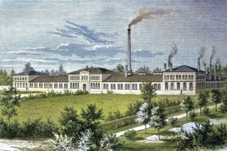 Dick und Kirschten was a major manufacturer of carriages and wagon construction in Offenbach am