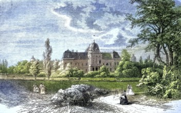 The Royal Palace of Gödöllö, Gödöllö Palace, an imperial and royal Hungarian palace in Pest County,