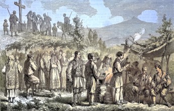 The City Theatre in Riga, Latvia/The City Theatre in Riga, Latvia, historical, digitally restored