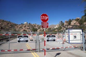 Superior, Arizona - The entrance to Resolution Copper's proposed underground copper mine. Members