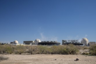Tonopah, Arizona - The Palo Verde Nuclear Power Plant. It is one of the largest nuclear plants in