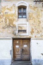 Former schoolhouse in the fortified church of St. Margarethen, Medias, Transylvania, Romania
