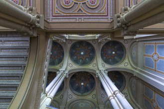 Staircase of the National Yuri Fedkovych University, founded in 1875, Czernowicz, Ukraine