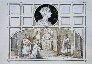 Otto III. (born June or July 980, died 23. or 24. January 1002) aus dem Haus der Ottonen war ab 983