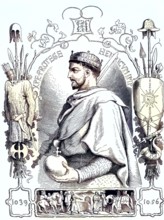 Heinrich III. (geboren 28. Oktober 1017, gestorben 5. Oktober 1056) aus der Familie der Salier war