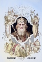 Charlemagne, born probably April 2, 747 or 748, died January 28, 814, was a ruler from the