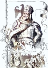 Frederick I, called Barbarossa (born c. 1122, died 10 June 1190), from the Staufer dynasty, was