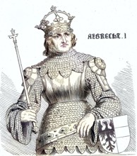 Albrecht, V. Graf von Habsburg (geboren Juli 1255, gestorben 1. Mai 1308), war ab 1282 Herzog