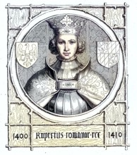 Ruprecht III (born 5 May 1352, died 18 May 1410) of the Wittelsbach dynasty was Roman-German king