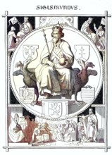 Sigismund of Luxembourg (born 15 February 1368, died 9 December 1437), also known as Siegmund, came