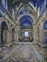 Historical photo (ca 1880) of the monastery San Pietro Martire, St. Peter, the Martyr, a Roman