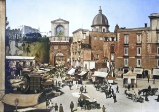 Historical image of Napoli, Naples, Porta Capuana, Italy/Historic images of Napoli, Naples, Italy,