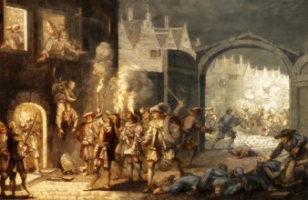 The St. Bartholomew's Day massacre, Paris, French Wars of Religion, 1572