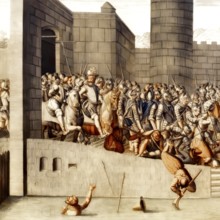 Entry of King Henry IV into Paris on March 22, 1594
