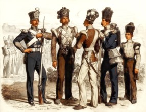 Indian sepoys, Anglo-Persian War, 1856 - 1857