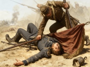Death of Lieutenant Henry Anstruther, Battle of Alma, Crimean War