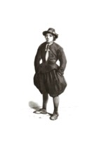 Types from Holland around 1841, De Markense visser, The Fisherman of Marken, Netherlands,