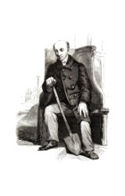 Types from Holland around 1841, doodgraver means gravedigger in German, Netherlands, authentic,