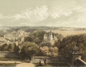 Rolduc Abbey, Klosterrath Abbey, a former Augustinian canons monastery, Holland, authentic,