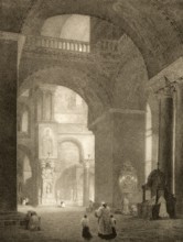 San Martino Church, St. Martin, in the Sestiere Castello in Venice. The interior is characterized