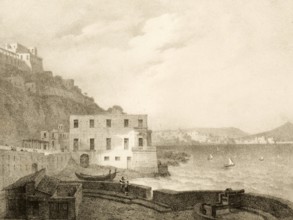 Chemin-neuf, Neue Straße, Naples, name for the then newly created panoramic roads, which provided a