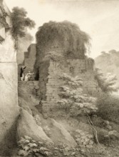 Tomb of Virgil, Tomba di Virgilio, Parco Vergiliano a Piedigrotta in Naples, a Roman columbarium