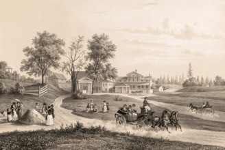 High Rock Sprin, Highrock Iodine, and the Empire Spring, historically significant mineral springs,