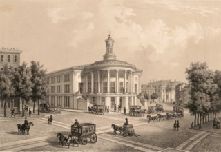 Merchants' Exchange Building in Philadelphia is a historic building in Independence National