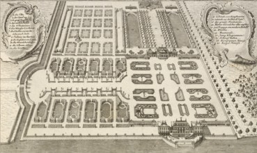 Kurfürstliches Lustschloss Pillnitz near Dresden, around 1850, Germany, authentic, digitally